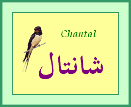 Chantal (2)
                — 
   ​شانتال​

            