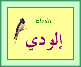 Élodie (2) —
                
   ​إلودي​

            