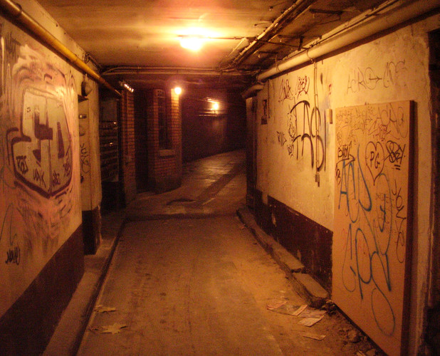 Couloir
                plafond haut — Paris
            