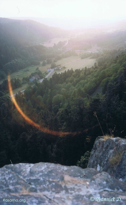 Point
                de vue de Giropaire ( et non-pas « Girompaire » )
                — Hauteur des Évelines — Granges dans les Vosges
            